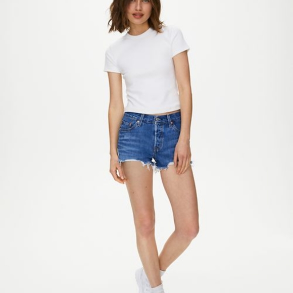 Levi's Pants - Levi's 501 Women's Shorts Dark Wash